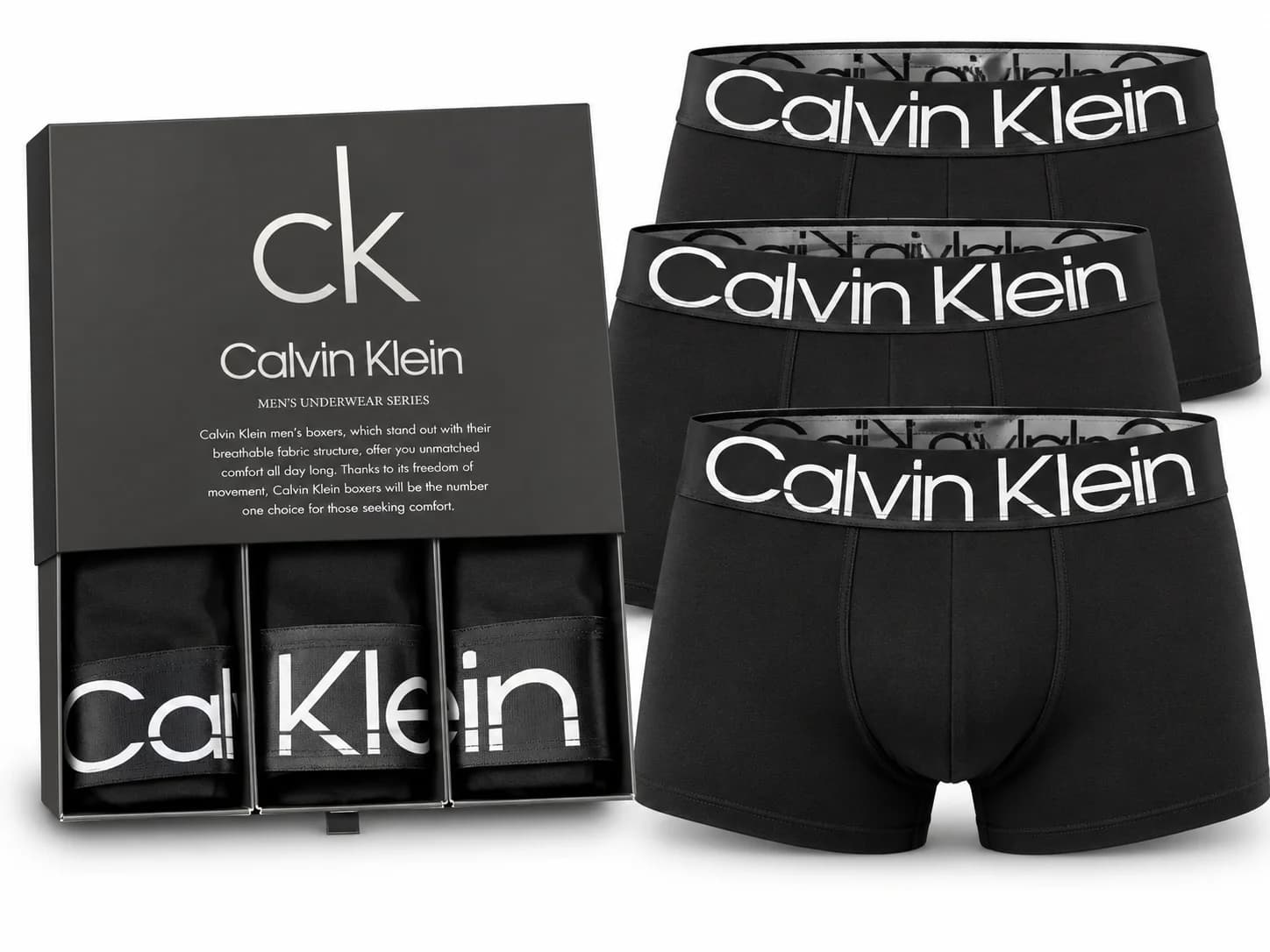 بوكسر عدد 3 Calvin Klein